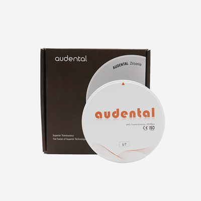 Audental Hot Product UT/DUT Circônio Dental Branco Bom Preço para Laboratório Dental