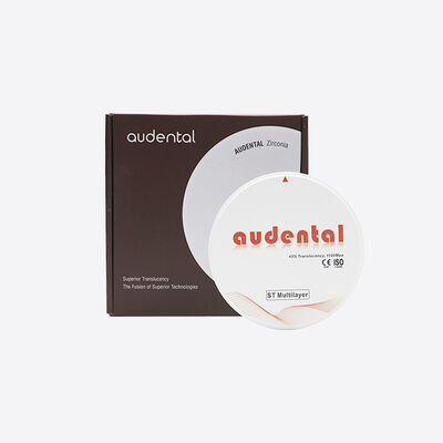 Resistência Natural Sem costura Boa translucidez ST/DST Bloco de zircônio multicamadas Para restauração dentária