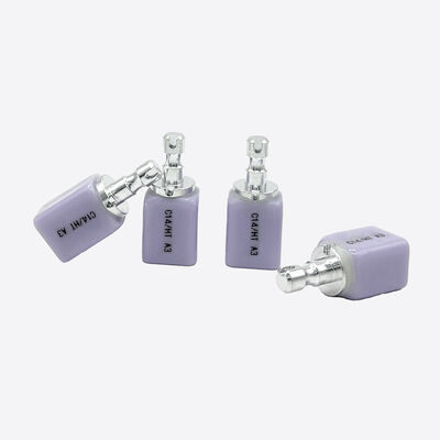 Materiais de dessilicato de lítio de vidro cerâmico dentário concebidos para folheados, coroas, incrustações, incrustações e pontes anteriores de 3 unidades