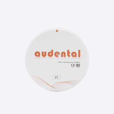 Bloco de zircônio dentário Compostação de alta pureza com ZrO2 HfO2 Y2O3 para desempenho de sinterização e excelente resistência flexural de 1350 MPa